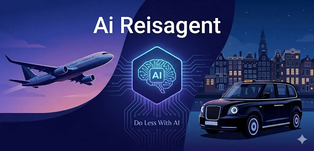 AiReisAgent App, flights and taxi on your phone