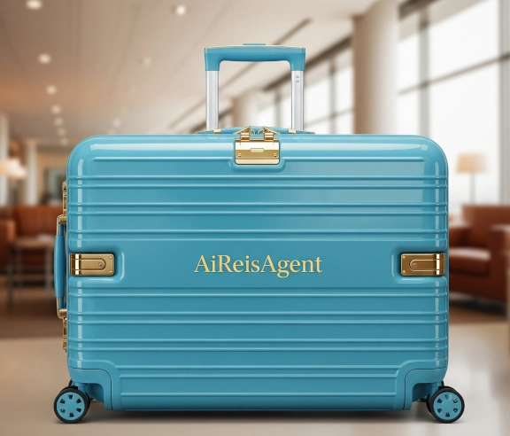 Suitcases at the airport